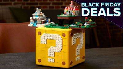 Lego Super Mario Question Block Set On Sale For Black Friday 2023 - gamespot.com