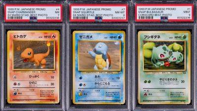 Rare variants of the original starter Pokemon cards just set an auction record at over $70,000 each - gamesradar.com - Japan