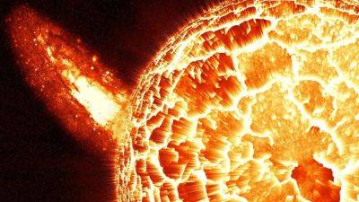 200000 km wide sunspot presents solar flare threat, shows NASA's SDO - tech.hindustantimes.com