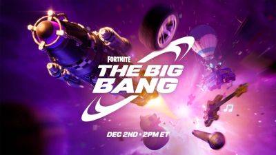 Fortnite ‘Big Bang’ event announced as leaks suggest it will feature Eminem, Lego, Rhythm and Racing modes - videogameschronicle.com
