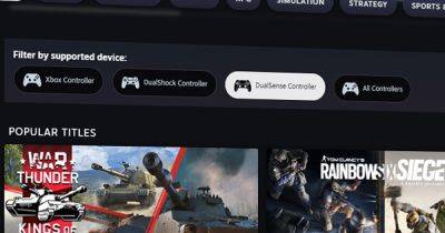It's now much easier to find games on Steam that support PlayStation controllers - rockpapershotgun.com