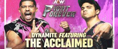 The Acclaimed Join the Fray in AEW Fight Forever's Second Season - Hardcore Gamer - hardcoregamer.com