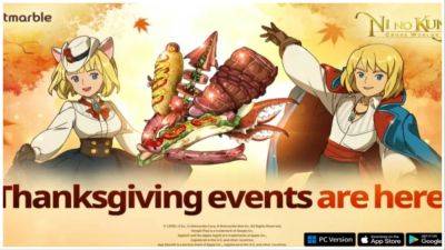 There’s Plenty Of Festive Events To Gobble Up In Ni no Kuni: Cross Worlds This Thanksgiving - droidgamers.com - Turkey