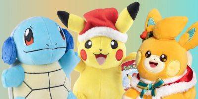 Various Holiday Pokemon Plushes Are 20 Percent Off This Black Friday - thegamer.com - city Santa