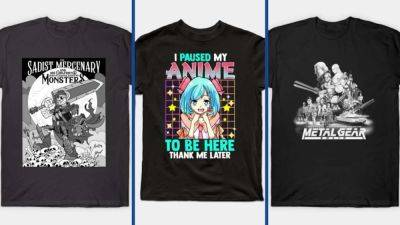 Gaming And Anime T-Shirts Are $15 For Black Friday - gamespot.com