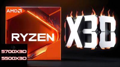 AMD Ryzen 7 5700X3D, Ryzen 5 5500X3D, Ryzen 5 5600GT, Ryzen 5 5500GT & Ryzen 7 5700 AM4 Desktop CPUs Launching In Early 2024 - wccftech.com - county Early - Iran