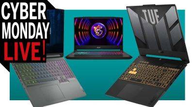These are our picks for the hottest Cyber Monday gaming laptop deals still live today - pcgamer.com - These