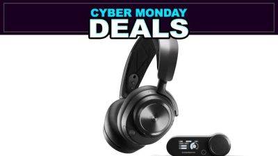 SteelSeries Arctis Nova Pro Gaming Headset Is Steeply Discounted For Cyber Monday - gamespot.com