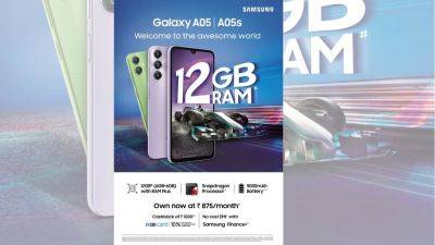 Samsung Galaxy A05, with 50MP camera, launched in India; Check price, availability, specifications - tech.hindustantimes.com - India