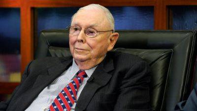 Charlie Munger dead at 99: What Warren Buffett's vice-chair said on Apple - tech.hindustantimes.com - Usa