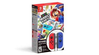 Grab A Pair Of Nintendo Switch Joy-Cons And Super Mario Party For Only $100 - gamespot.com