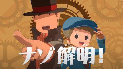Professor Layton and the New World of Steam sets 2025 release window, shows off puzzle - destructoid.com - Usa - Japan