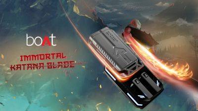BoAt launches Immortal Katana Blade gaming earbuds; Check price, specifications - tech.hindustantimes.com - Japan - Launches