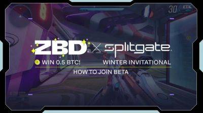Splitgate teams up with ZBD for Bitcoin rewards in tournaments - venturebeat.com - Brazil - state New Jersey