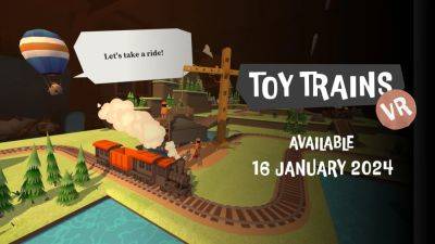 Toy Trains is a wholesome PS VR2 miniature railway builder from former Superhot VR devs, out January 16 - blog.playstation.com