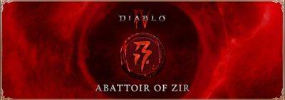 Abattoir of Zir Blog Post Released - Diablo 4 - wowhead.com - city Sanctuary - Diablo