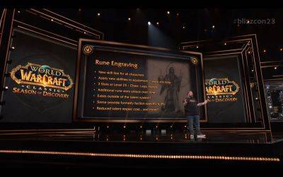 Rune Engraving and New Class Runes Revealed During WoW Classic Season of Discovery Panel - wowhead.com