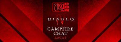 Diablo 4 Blizzcon Campfire Chat Recap Blog Post - wowhead.com - city Sanctuary - Diablo
