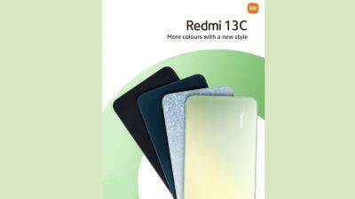 Upcoming Redmi 13C official teaser unveils 4 colours and notch display - tech.hindustantimes.com