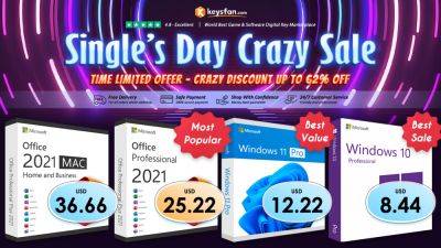 Early Black Friday Software Sale Open: Office 2021 Pro Flash Crash To $15.11/pc And More! - wccftech.com - China