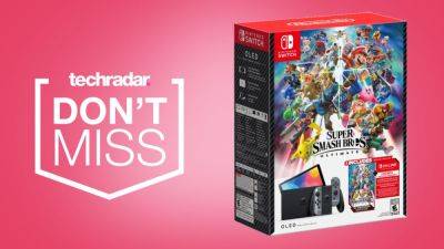 This slick Nintendo Switch OLED bundle with Super Smash Bros. Ultimate is launching ahead of Black Friday - techradar.com - Usa