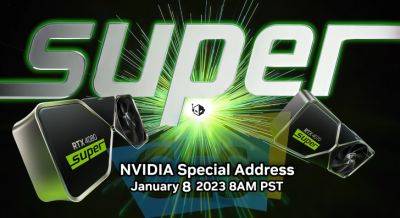 NVIDIA To Host CES 2024 “Special Address” On 8th January, GeForce RTX 40 SUPER GPUs Unveil - wccftech.com