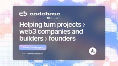 Codebase is Avalanche’s accelerator program for Web3 startups - venturebeat.com - city Bangalore