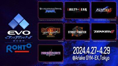 EVO Japan 2024 title lineup announced - gematsu.com - Japan - city Tokyo