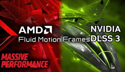NVIDIA DLSS 3 Frame Generation & AMD Fluid Motion Frame Tech Combo Delivers Up To 3x Performance Boost in Games - wccftech.com