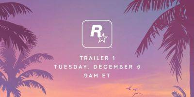 Rockstar Confirms GTA 6 Trailer Release Date - thegamer.com