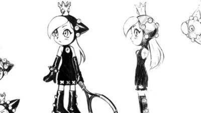 After 19 years, Waluigi's creator reveals his unused designs for the evil Wapeach in Mario Tennis - gamesradar.com - Reveals - After