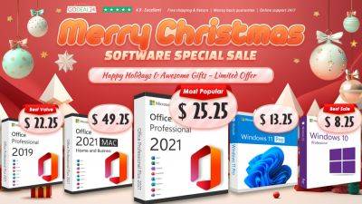 Early Christmas Gift From Godeal24! Office 2021 Pro From $15.05/PC And Windows 11 Pro For $13.25! - wccftech.com