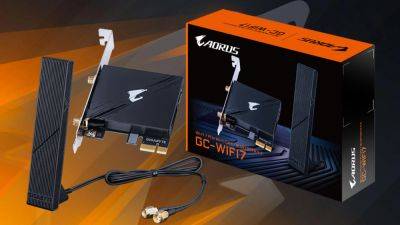 Gigabyte Unveils PCIe Network Expansion Card With Wi-Fi 7 & Bluetooth 5.3 Support - wccftech.com - Usa - Hong Kong