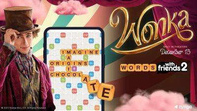 Zynga brings Warner’s Wonka film into Words With Friends 2 - venturebeat.com
