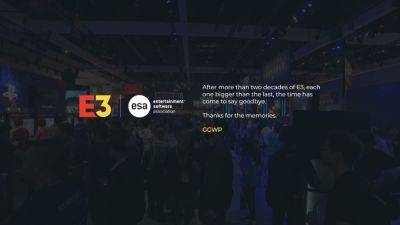 E3 officially dead after more than two decades - gematsu.com - Washington