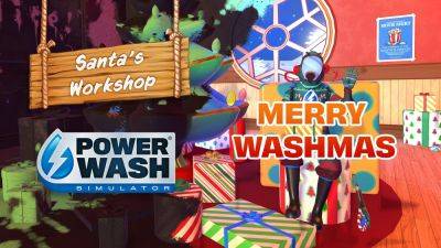 PowerWash Simulator ‘Santa’s Workshop’ update now available - gematsu.com - city Santa
