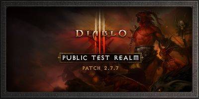 Diablo III PTR 2.7.7 - Has Concluded - news.blizzard.com - city Sanctuary - Diablo