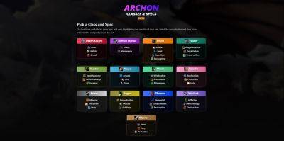 Archon Feature Launch - Popularity Based Tier Lists and Character Builds by Warcraft Logs - wowhead.com