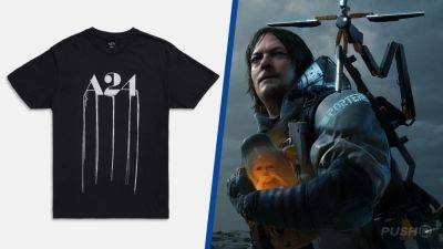 Death Stranding Movie Partners with A24, and There's a T-Shirt | Push Square - pushsquare.com