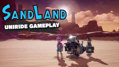 SAND LAND ‘Uniride Gameplay’ trailer - gematsu.com