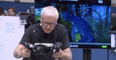 Watch James Cameron use a virtual camera to direct Avatar: The Way of Water - polygon.com