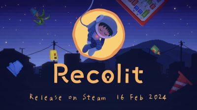 Pixel art puzzle adventure game Recolit for PC launches February 16, 2024 - gematsu.com - Launches