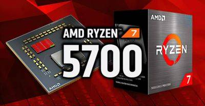 AMD Confirms Ryzen 7 5700 AM4 Desktop CPU Without Integrated GPU: Budget Friendly 8 Core, Up To 4.6 GHz - wccftech.com - Usa