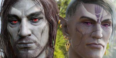 Baldur's Gate 3 Fan Adds Skyrim's Dark Elf Race - thegamer.com