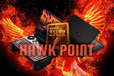 Handheld Consoles Are Now Being Updated With AMD’s Ryzen 8040U “Hawk Point” APUs, Same Specs With Faster AI - wccftech.com - China