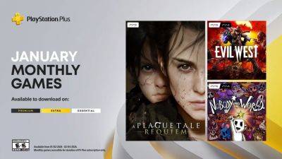 A Plague Tale: Requiem, Nobody Saves the World, Evil West Set for PS Plus Essential in January 2024 - gamingbolt.com