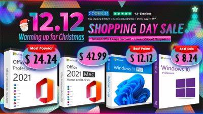 Warm-up for Christmas: Get Lifetime Office 2021 Pro For Just $24.24 And Windows 11 Pro For $12.12! - wccftech.com