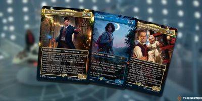 MTG Reveals The First Cards From The Doctor Who 60th Anniversary Secret Lair - thegamer.com - Reveals