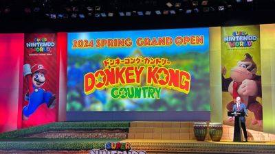 Super Nintendo World's Donkey Kong Country Opens At Universal Studios Japan In Spring 2024 - gameinformer.com - Japan - Singapore - county Park