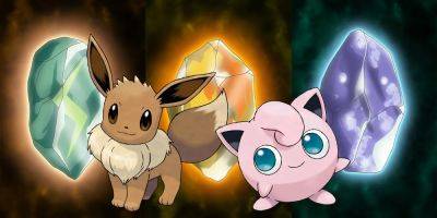 Pokémon: Every Evolution Stone Evolution - screenrant.com - region Kanto - county Stone